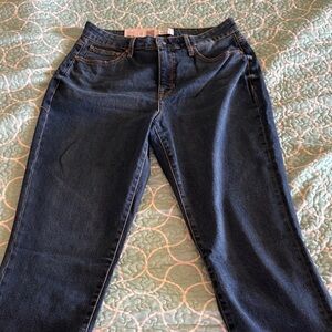 Dark Indigo Straight Leg Jeans